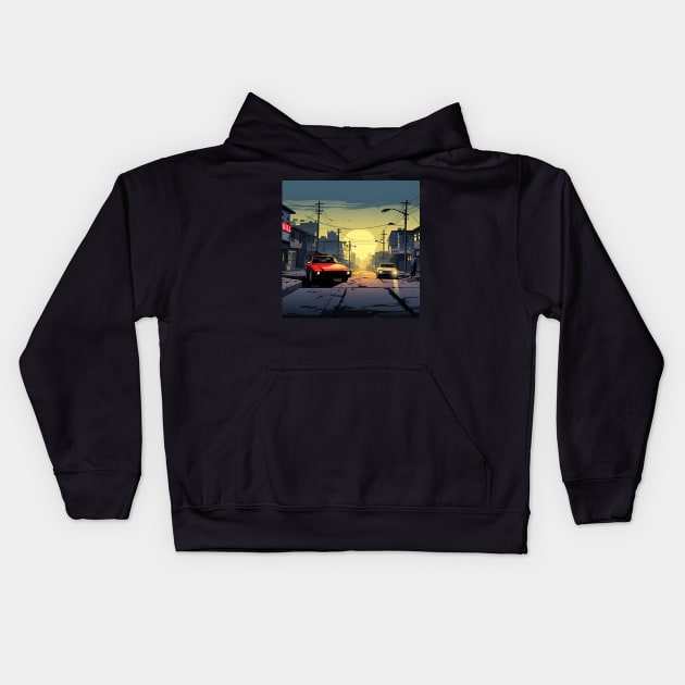 Sjaelland Kids Hoodie by ComicsFactory